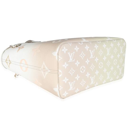 Louis Vuitton Sunset Kaki Monogram Giant Spring In The City Neverfull MM - Picture 6 of 6